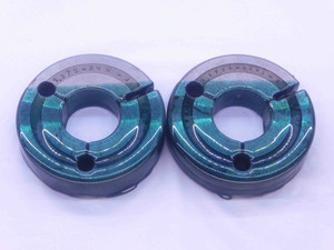 1 3/8 24 NS 2 THREAD RING GAGES 1.375 1.3750 GO NO GO P.D.'S = 1.3479 & 1.3430 - DW35824BX5