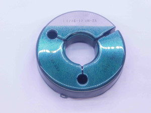 1 5/16 12 UN 2A THREAD RING GAGE 1.3125 GO ONLY P.D. = 1.2567 INSPECTION CHECK - DW35826BX5