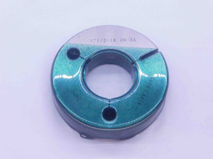 1 1/2 16 UN 2A THREAD RING GAGE 1.5 1.50 1.500 1.5000 GO ONLY P.D. = 1.4578 - DW35827BX5