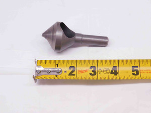 WELDON 1 1/2" DIAMETER HSS COUNTERSINK DEBURR TOOL 90 DEGREE DB-48 1/2 SHANK - DM1159CE4