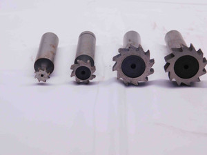 10pcs KEO 7/18 - 1" O.D. X 1/16 - 3/8 WIDTH SIDE MILLING CUTTERS 8 - 20 T HSS - DM1206AY4
