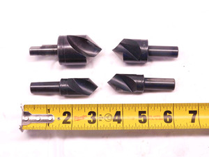 4pcs M.A. FORD HSS COUNTERSINKS 3/4", 1" & 1 1/4" DIAMETERS 90 DEGREES SINGLE FL - DM1209LVR