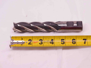 NEW PRECISION CUTTING TOOLS 1" O.D. 4" LOC HSS END MILL 1" SHANK 4 FL 52416 1.0 - DM1249AE5