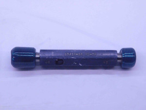13/16 16 UN 2B THREAD PLUG GAGE .8125 GO NO GO P.D.'S = .7719 & .7782 CHECK - DW35911BY5
