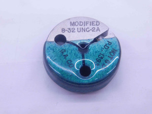 8 32 UNC 2A MODIFIED THREAD RING GAGE #8 .164 .1640 NO GO ONLY P.D. = .1393 - DW35945BY5