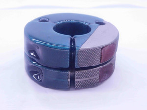 1 1/8 32 NS 1A SPECIAL THREAD RING GAGES 1.125 GO NO GO PD'S = 1.1056 & 1.0979 - DW35958BY5