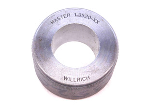 1.3520 CL XX MASTER PLAIN BORE RING GAGE 1.3438 +.0082 1 11/32 34.341 mm 1.352 - NS0208BR5