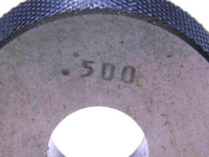 .5000 MASTER PLAIN BORE RING GAGE ONSIZE 1/2 12.700 mm .500 INSPECTION CHECK - NS0213BR5