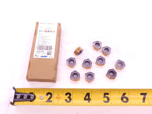 10pcs NEW ISCAR H600 WXCU 080616RM IC808 TiAlN, AlTiN & TiN CARBIDE INSERTS - EA1176BL5