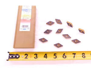 10pcs NEW ISCAR DNMG 431-TF IC8250 TiCN, Al2O3 & TiN COATED CARBIDE INSERTS - EA1233BM5
