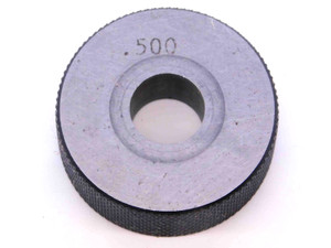 .5000 MASTER PLAIN BORE RING GAGE ONSIZE 1/2 12.700 mm .500 INSPECTION CHECK - NS0239BR5