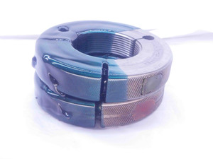 2 3/8 12 UN 2A THREAD RING GAGES 2.375 2.3750 GO NO GO P.D.'S = 2.3190 & 2.3128 - DW36014BU5