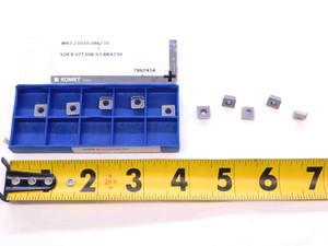 10pcs NEW KOMET SOEX 07T308-03 BK6730 CARBIDE DRILLING INSERTS - NS0267BL5