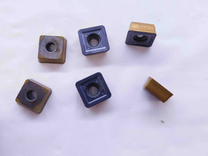 6pc NEW ISCAR FFQ4 SOMT 120516T IC830 AlTiN & TiN COATED CARBIDE MILLING INSERTS - NS0272BL5