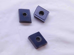 3pcs NEW KENNAMETAL DFC070416D45HP KCU40 TiAlN & TiN CARBIDE DRILL INSERTS - NS0289BL5