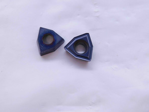 2pcs NEW KENNAMETAL DFT06T308D36HP KCU40 TiAlN & TiN CARBIDE DRILL INSERTS - NS0290BL5