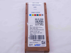 10pcs NEW ISCAR CNMG 332-M3M IC6025 TiCN, Al2O3 & TiN COATED CARBIDE INSERTS - NS0307BM5