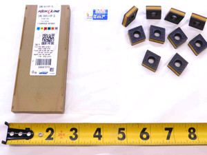 10pcs DIA EDGE CNMG120408-MP MC6125 TiN & Al2O3 & TiCN CARBIDE