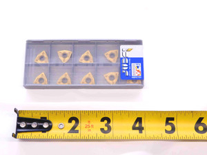 10pcs NEW ISCAR WNMG 06T304-WG IC530N TiCN & TiN COATED CARBIDE TURNING INSERTS - NS0317BM5