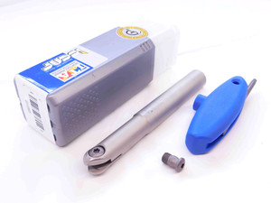 ISCAR 3/4 DIA. BALL NOSE INDEXABLE END MILL HCM D.75-A-L6.0-C.75 SINGLE FL .75 - NS0325BM5