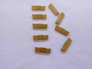 9pcs NEW ISCAR GRIP 4002Y IC9025 TiN COATED CARBIDE GROOVING INSERTS INDEXABLE - NS0333BM5