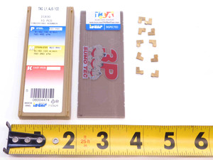 10pcs NEW ISCAR TAG L1.4JS-10D IC830 TiN COATED CARBIDE CUTOFF INSERTS INDEXABLE - NS0373BM5