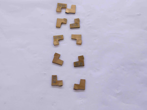 10pcs NEW ISCAR TAG L1.4JS-10D IC830 TiN COATED CARBIDE CUTOFF INSERTS INDEXABLE - NS0373BM5