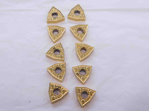 10pcs NEW ISCAR WNMG 431-TF IC507 TiCN & TiN COATED CARBIDE TURNING INSERTS - NS0408BM5