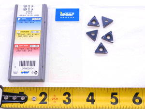 5pcs NEW ISCAR 16ER 32 UN IC908 TiAlN COATED CARBIDE LAYDOWN THREADING INSERTS - NS0420BM5