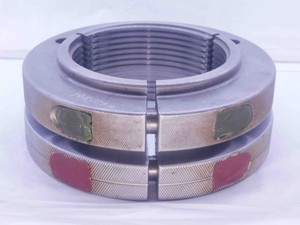 4" 6 STUB ACME 2G THREAD RING GAGES 4.0 4.00 GO NO GO P.D.'S = 3.9340 & 3.9098 - DW36077BU5