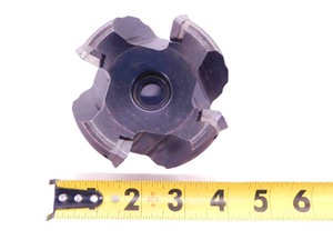 SUMITOMO 3" O.D. 45 DEG FACE MILL WGC4300SR 1" PILOT 3/8 KEY HOLDS 4 INSERTS 3.0 - EA1300AN5