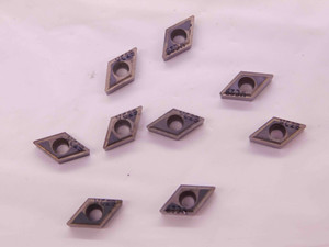 9pcs NEW VALENITE DCMT 21.51-2A / DCMT 070204-A2 VC29 CARBIDE TURNING INSERTS - EA1309AN5
