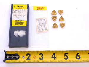 6pcs NEW ISCAR WNMG 3-2-GN / WNMG 06T308-GN IC8025 TiN COATED CARBIDE INSERTS - NS0445BM5