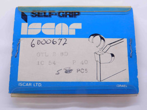 5pcs NEW ISCAR GTL 2 8D IC54 CARBIDE CUTOFF INSERTS FOR INDEXABLE TOOLING - NS0450BM5