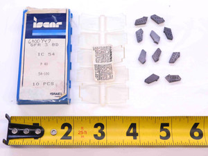 10pcs NEW ISCAR GFR 3 8D IC54 CARBIDE CUTOFF INSERTS FOR INDEXABLE TOOLING - NS0451BM5