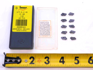 10pcs NEW ISCAR GFR 2.4 - 4D IC20 CARBIDE CUTOFF INSERTS FOR INDEXABLE TOOLING - NS0455BM5