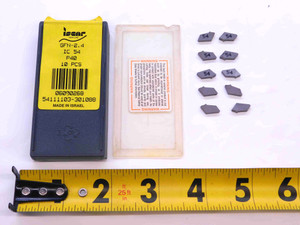 10pcs NEW ISCAR GFN 2.4 IC54 CARBIDE CUTOFF INSERTS FOR INDEXABLE TOOLING - NS0456BM5