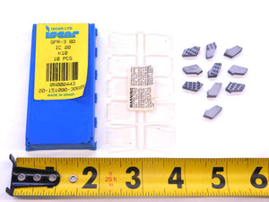 10pcs NEW ISCAR GFR-3 8D IC20 CARBIDE GROOVING INSERTS FOR INDEXABLE TOOLING - NS0467BM5