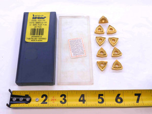9pcs NEW ISCAR WNMG 433-PP / WNMG 080412-PP IC825 TiN CARBIDE TURNING INSERTS - NS0480BM5