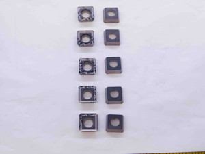 10pcs NEW ISCAR SDMT 32AD-N / SDMT 0903AD-N IC50M CARBIDE MILLING INSERTS - NS0484BM5