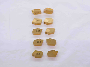 10pcs NEW ISCAR GTR 5W-4D IC656 TiN COATED CARBIDE CUTOFF INSERTS INDEXABLE - NS0485BM5