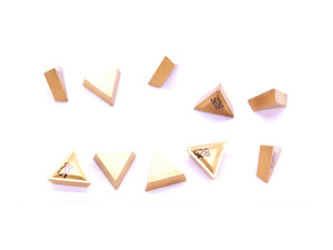 10pcs NEW ISCAR TPMR 221 / TPMR 110304 IC825 TiN COATED CARBIDE TURNING INSERTS - DM1511BM5