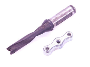 ISCAR .492 - .508 O.D. INDEXABLE INSERT DRILL DCM 0492-147-063A 5/8 SHANK 2 FL - DM1517BM5