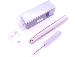 NEW ISCAR 3/4 DIA COOLANT INDEXABLE END MILL T490 E90LN D.75-2-C.75-B-C 2 FL .75