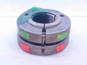 2 1/8 8 UN 2A THREAD RING GAGES 2.125 2.1250 GO NO GO P.D.'S = 2.0414 & 2.0335 - DW36094BU5