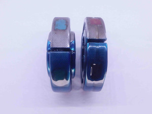 1 13/16 8 UN 2A THREAD RING GAGES 1.8125 GO NO GO P.D.'S = 1.7290 & 1.7214 CHECK - DW36182BU5