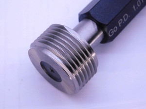 NEW 3/4 14 NPSL PIPE THREAD PLUG GAGE .75 GO NO GO P.D.'S = 1.0112 & 1.0179 2B - DW36184MSAF