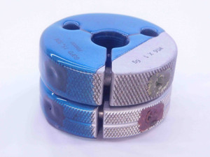 M16 X 1 6g METRIC THREAD RING GAGES 16 1.0 GO NO GO P.D.'S = 15.324 & 15.206 - DW36199BS5