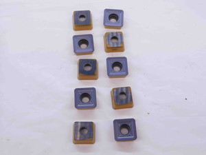 10pcs NEW ISCAR FFQ4 SOMT 120516T IC830 AlTiN & TiN CARBIDE MILLING INSERTS - NS0584BU5