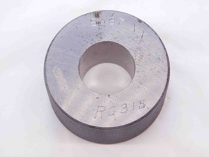 .9367 CL XX MASTER PLAIN BORE RING GAGE .9375 -.0008 UNDERSIZE 15/16 23.792 mm - NS0689SLW